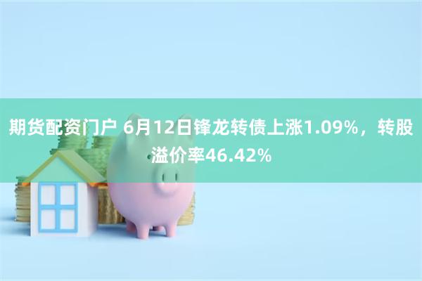 期货配资门户 6月12日锋龙转债上涨1.09%，转股溢价率46.42%